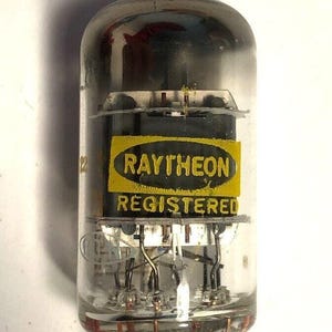 Vintage Raytheon ECF80  Vacuum Ham Radio Amplifier Tube In Box NOS TV-7 Tested
