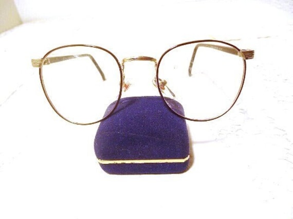 Zimco Optics Large Eyeglass Frames  Eclipse Gold … - image 1