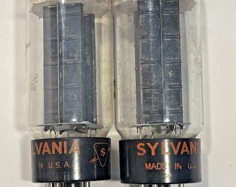 Sylvania 5U4 BG Elektronengelijkrichter Versterker Radio Vacuümbuizen TV-7 Getest C11