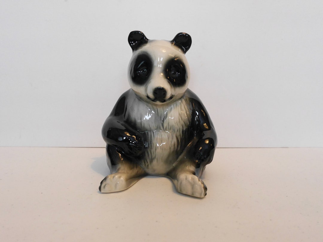Vintage Trentham Art Ware Panda Money Box Model No. 439 Etsy