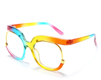 Oversized Spectacle Optical Frames (Multiple Colors)