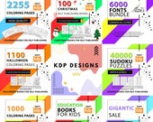 Kdp Templates Bundle | Interior Designs for Self Publishing (pdf, jpg, png, eps, ai)