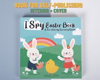 I Spy Easter Book for Kids – Printable Activity Book (Commercial License)