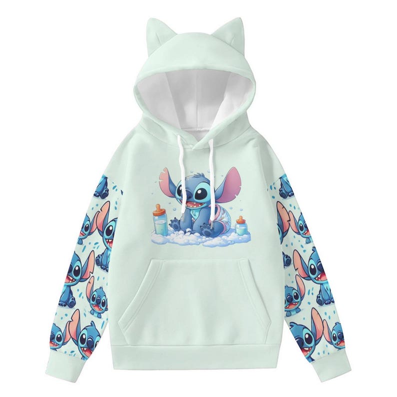 Stitch Inspired Hoodie image 1