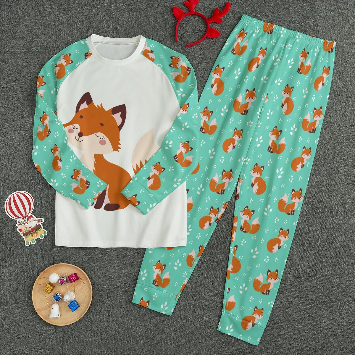 Fox Pajamas Etsy Canada
