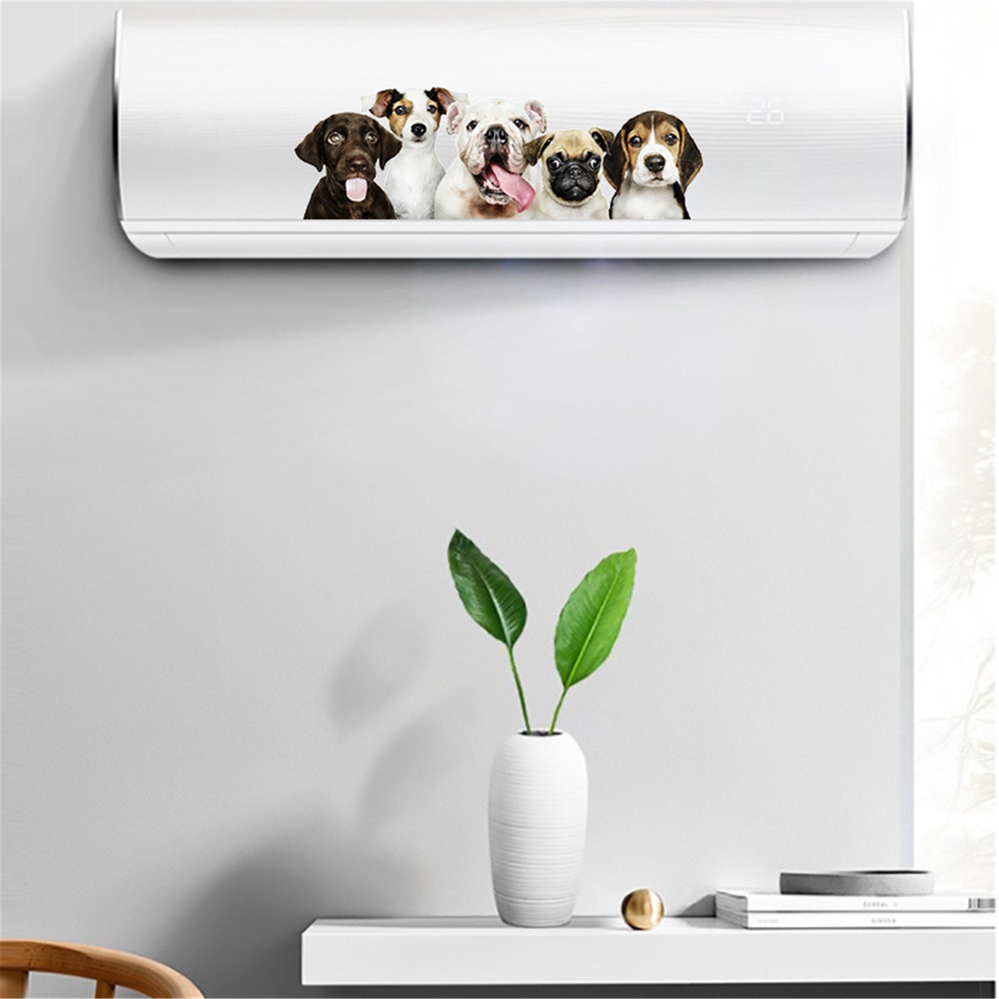 Cute Dogs Wall Sticker Dog Wall Decal Decor for HomeVinyl Etsy