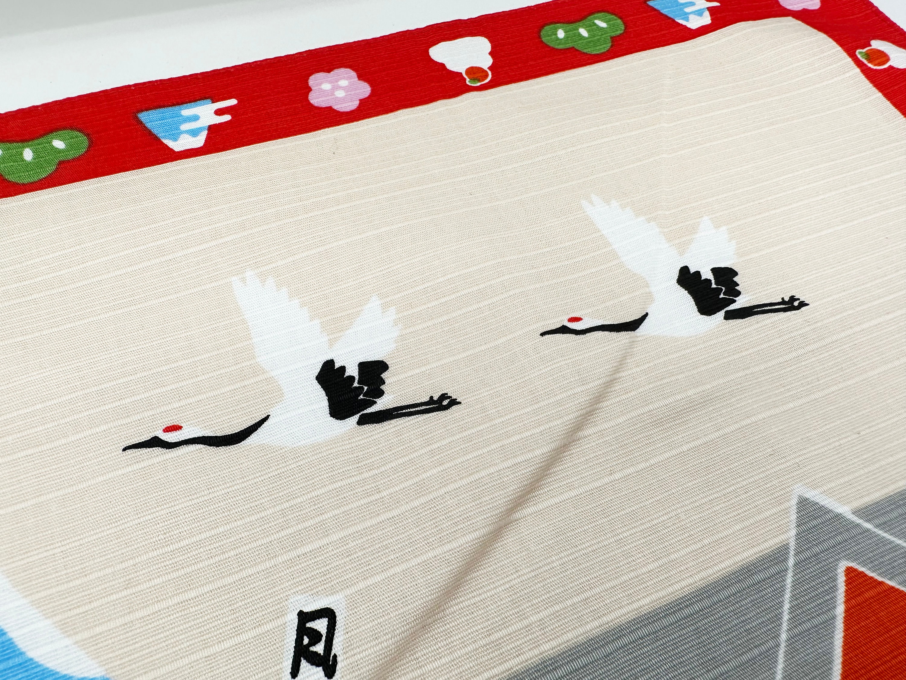 Japanese Shrine and Mt. Fuji With Rabbits for New Year - Etsy