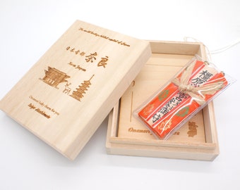 Japanese OMAMORI AMULET CHARM for "Safety Driving" orange from Kashihara Jingu Shrine Nara Japan The 1st Emperor