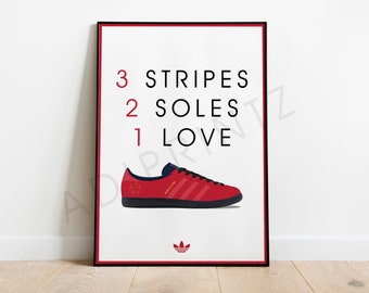 adidas trainer poster