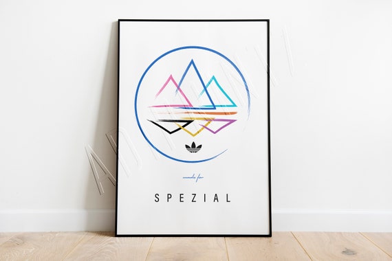 Adidas SPZL Birchall T Shirt Logo 