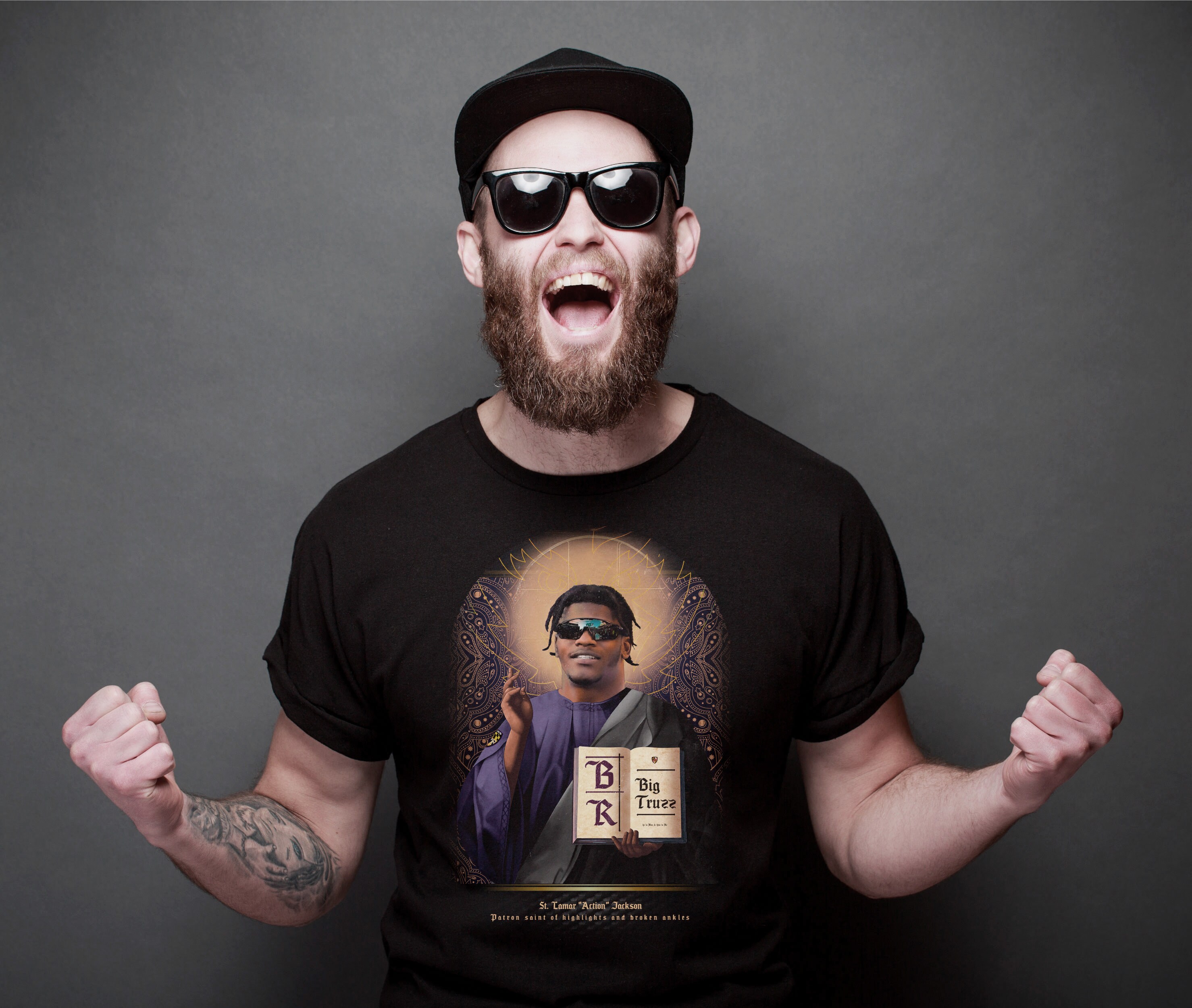 Lamar action Jackson Tshirt Etsy