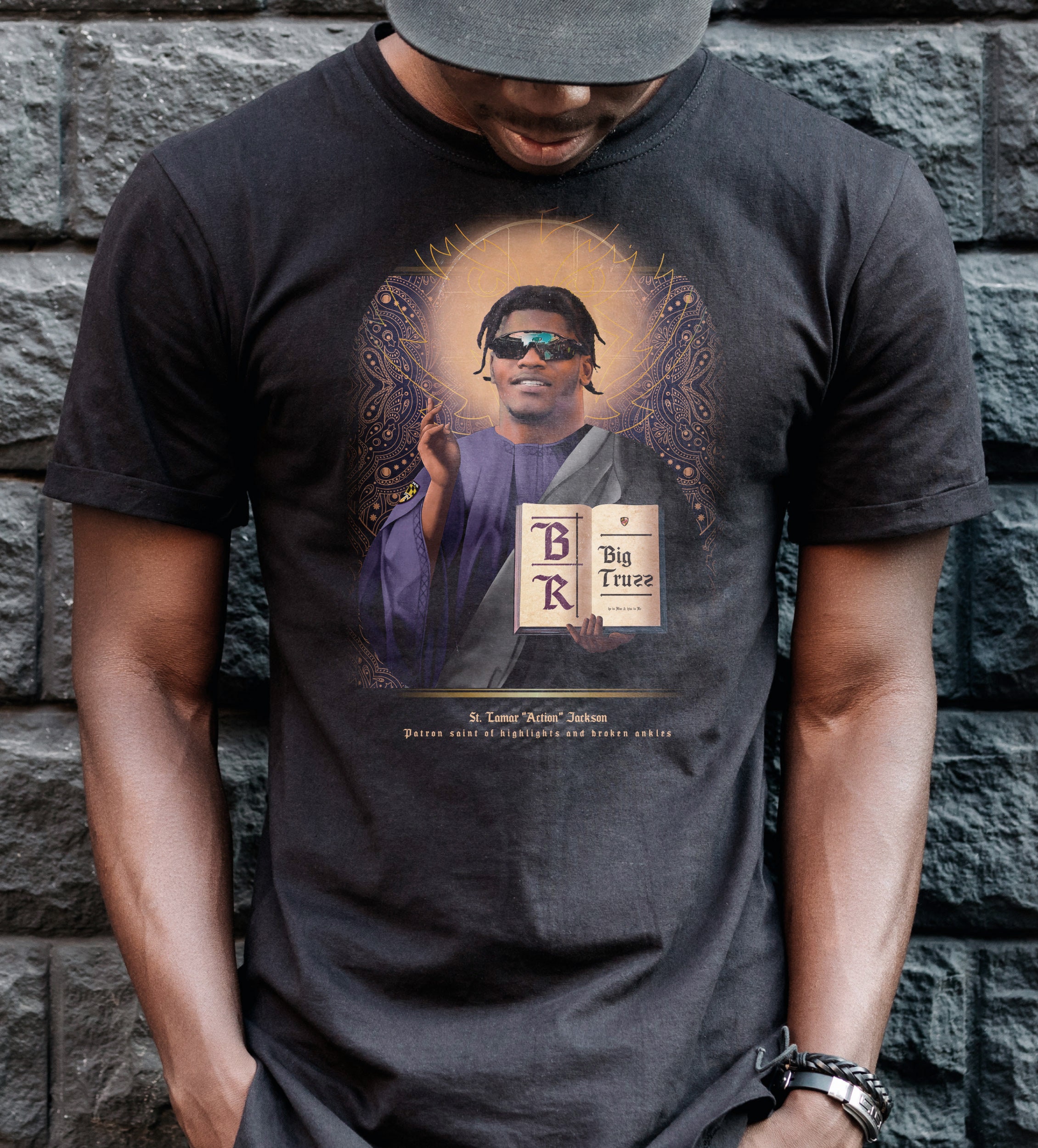Lamar action Jackson Tshirt Etsy