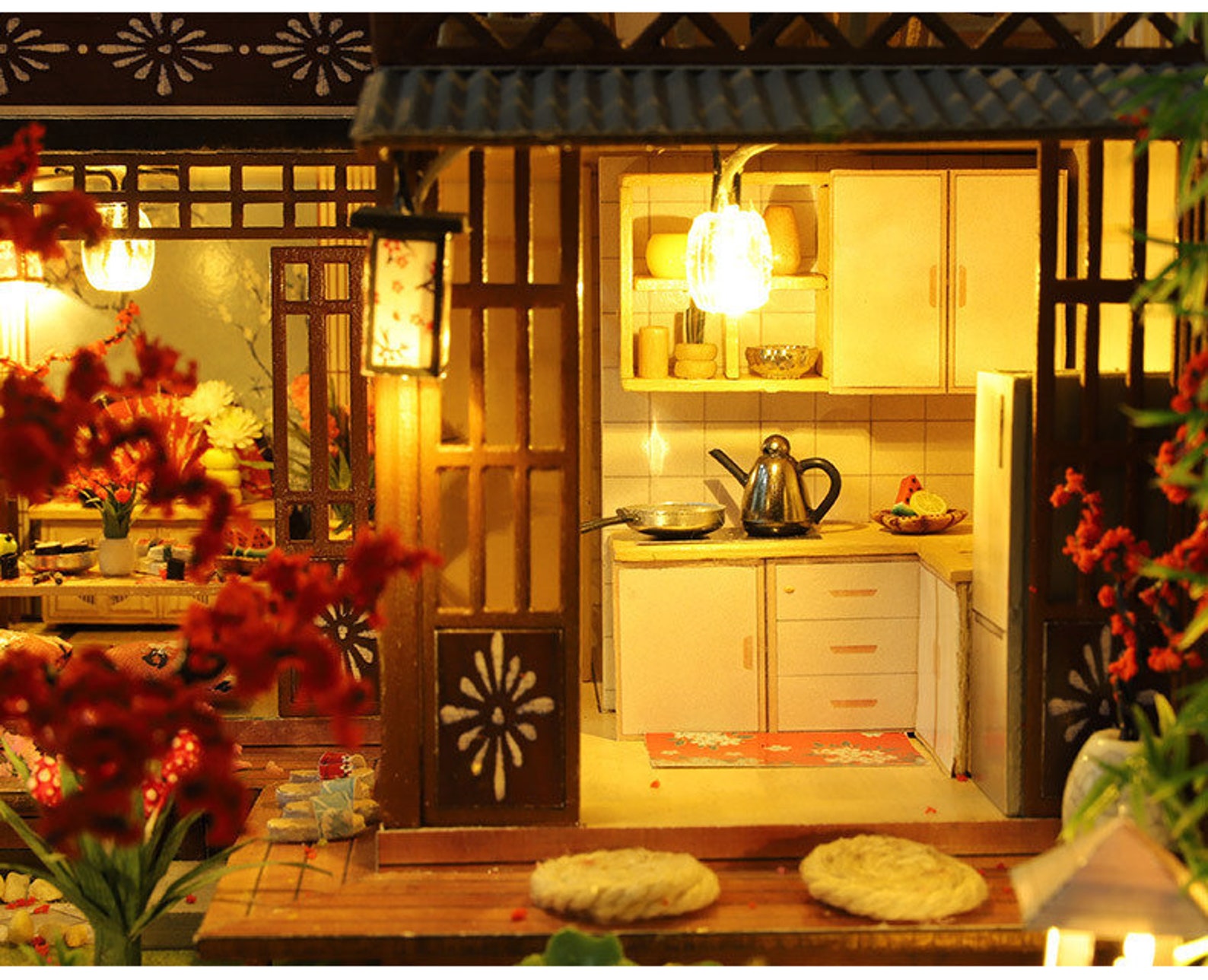 DIY Doll House Kit DIY Wooden Miniature Doll House Kit Loft Etsy