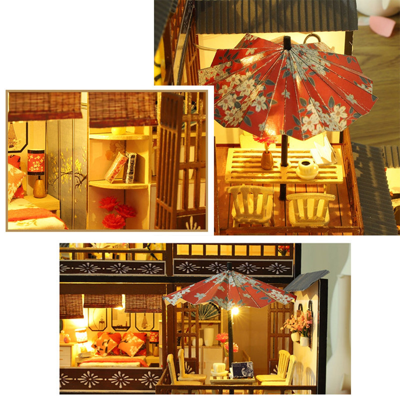 DIY Doll House Kit DIY Wooden Miniature Doll House Kit Loft Etsy