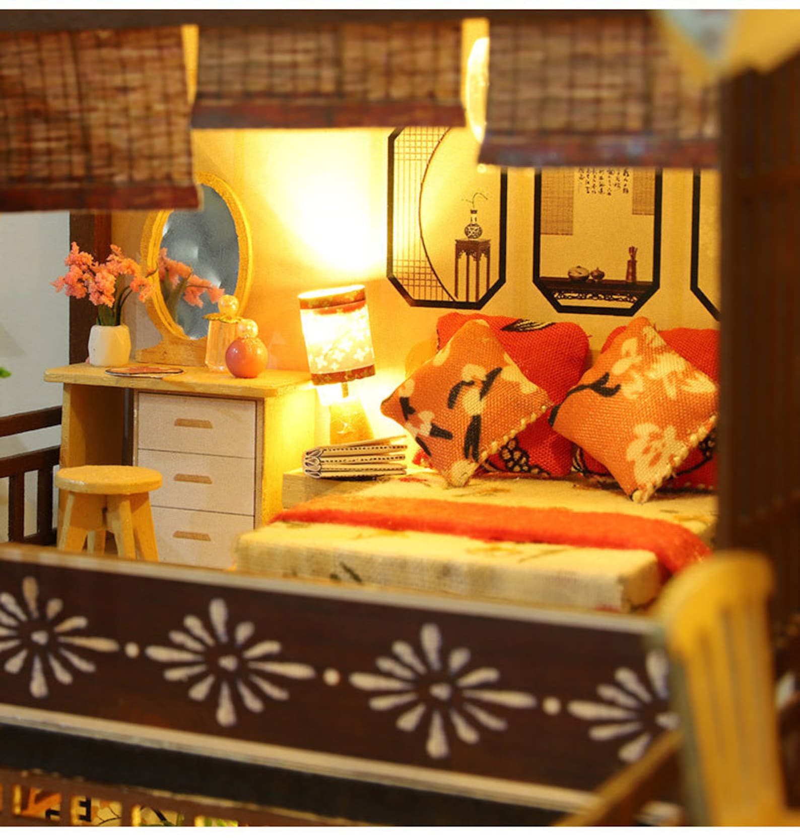 DIY Doll House Kit DIY Wooden Miniature Doll House Kit Loft Etsy