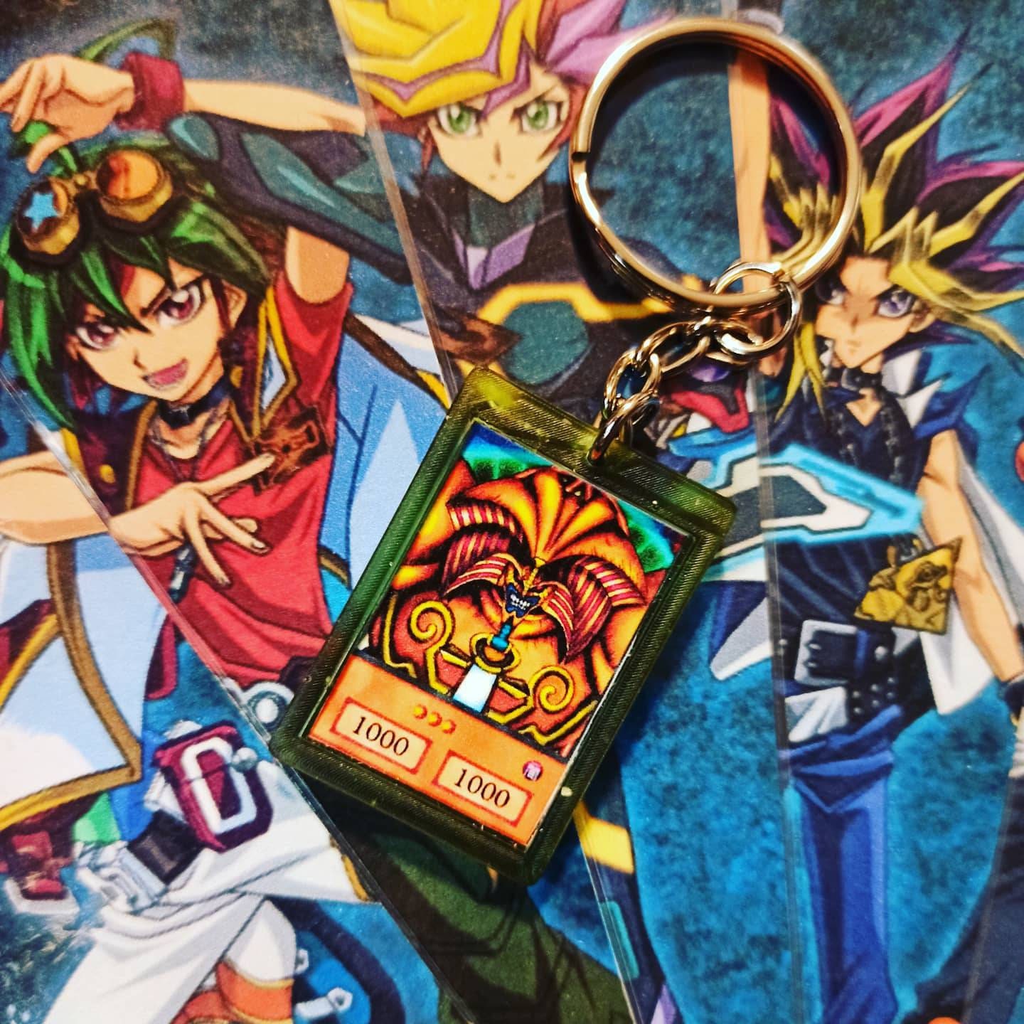 Yugioh keychain customizable with any card // Etsy