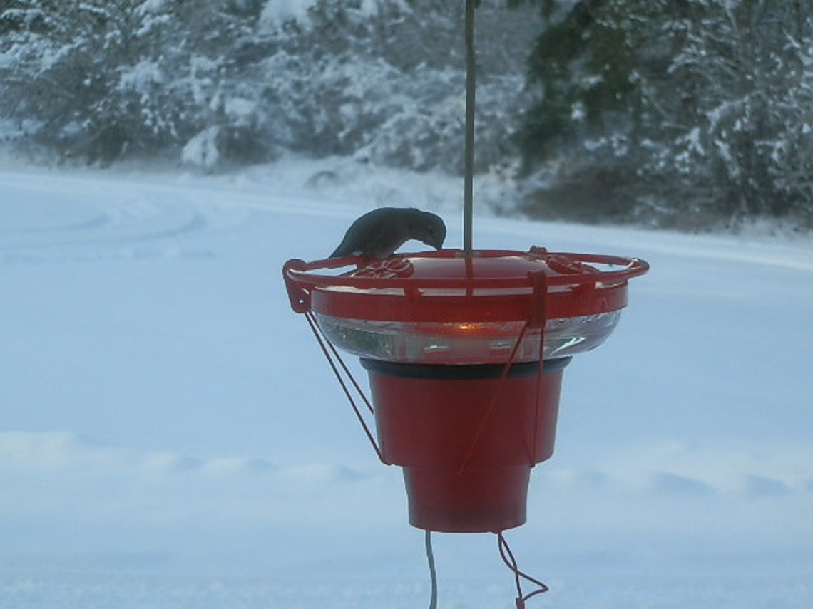Hummer Hearth Hummingbird Feeder Heater (feeder Excluded), Made in the ...