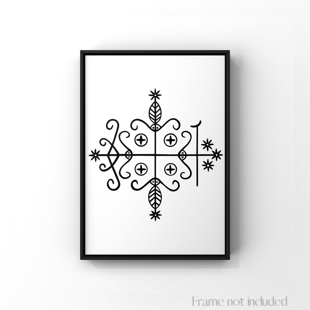 Tattoo Cabarete - A #veve is a #religioussymbol commonly used in ...