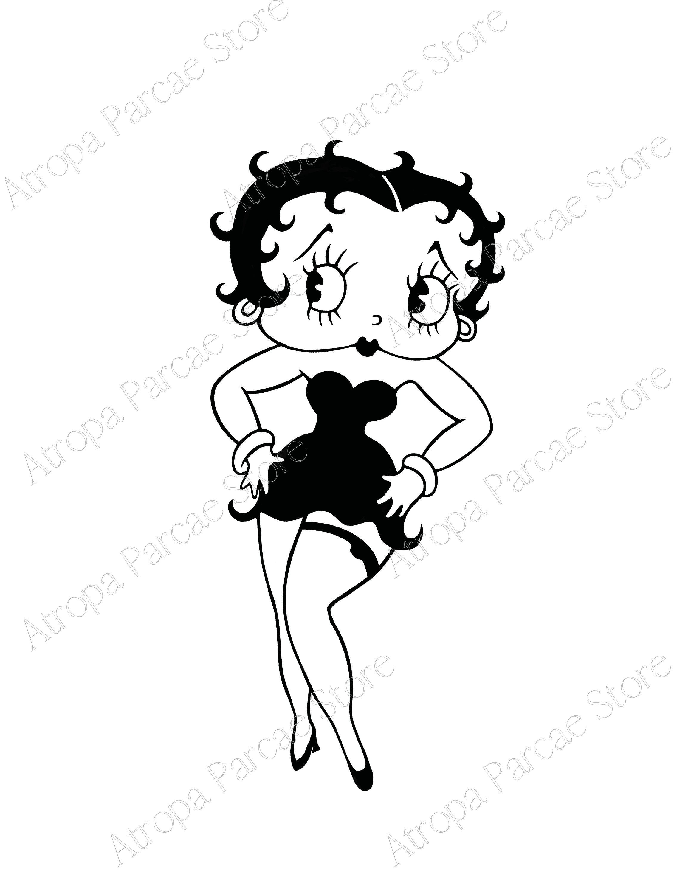 Drawings of cheap betty boop