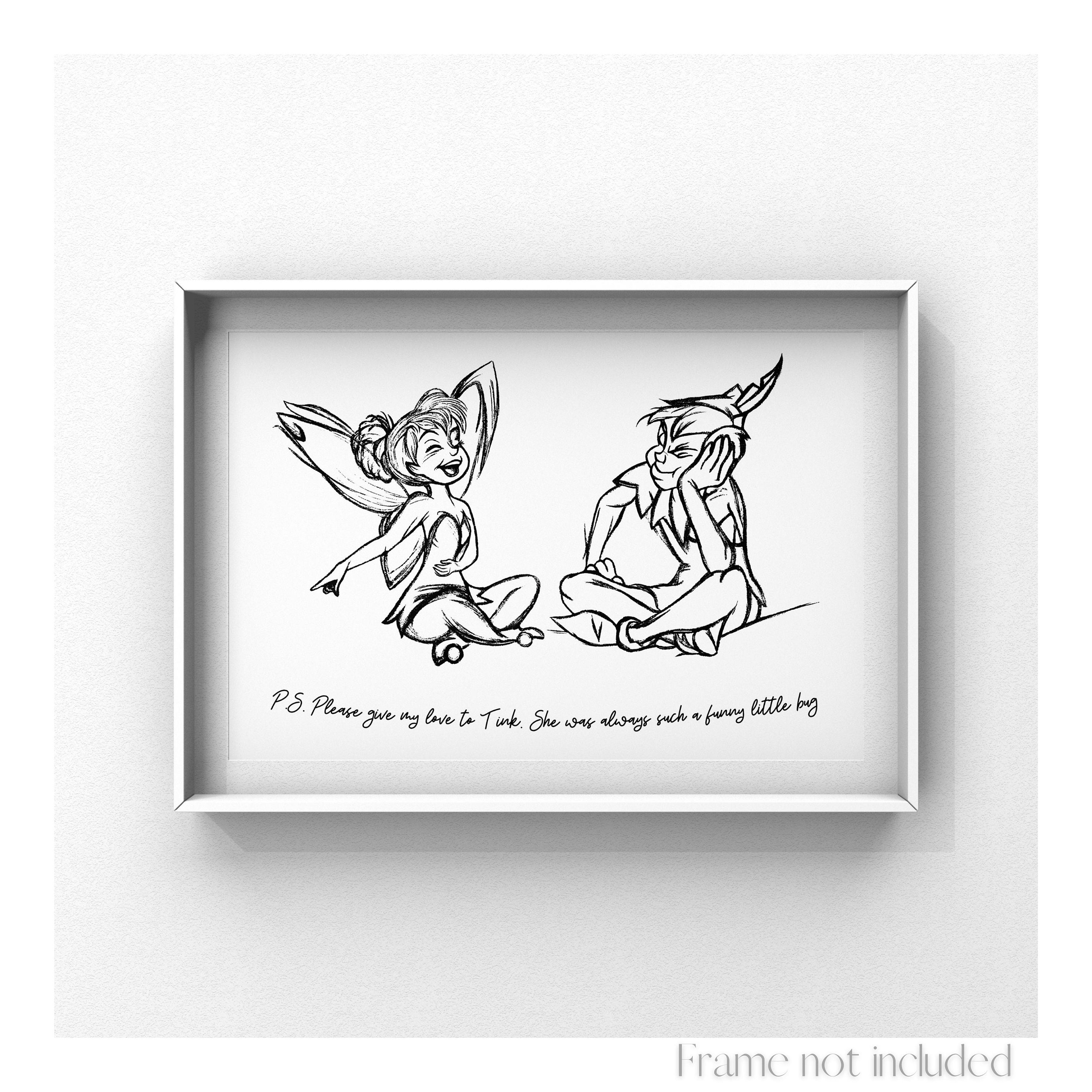 Peter Pan And Tinkerbell In Love