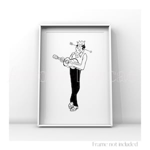 Jughead Jones Forsythe Pendleton Archie Comics Illustration Print Riverdale Cole Sprouse Bughead Drawing Art Retro Vintage Sketch Cupid