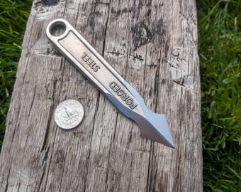 Hand Forged Wrench Marking Knife, 6"