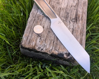 Wharncliffe Point Wrench Knife, Hand Forged, 10"