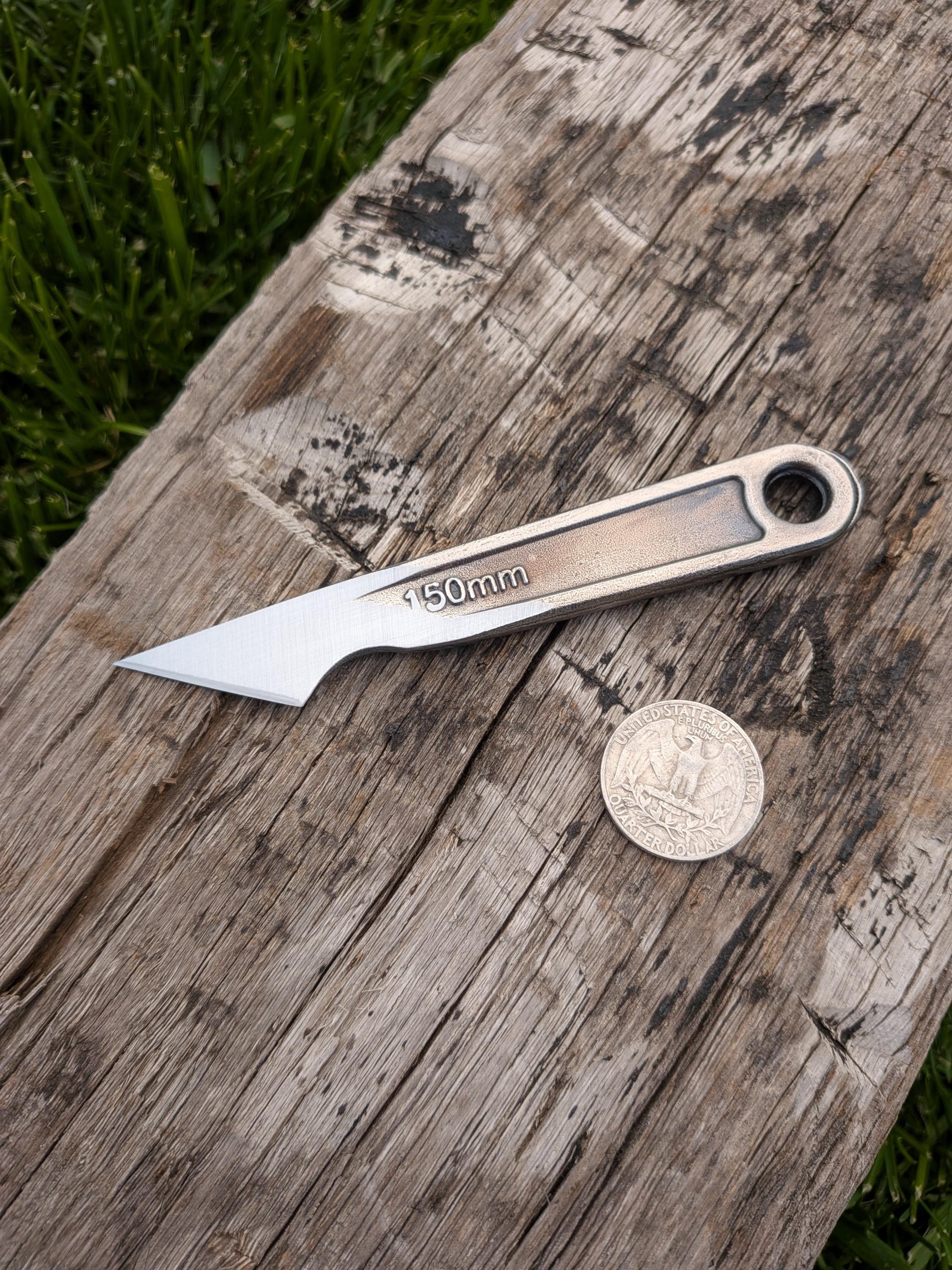 Wrench Knife Kiridashi, Hand Forged, Left Hand Bevel, 4