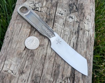 Sheepsfoot Blade Wrench Knife, Hand Forged, 6"