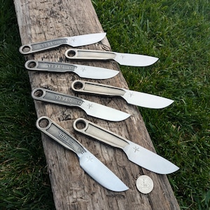 Wrench Knife, Drop Point, Hand Forged, 6&quot;