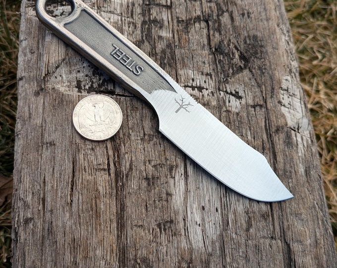 Clip Point Wrench Knife, Hand Forged, 6"