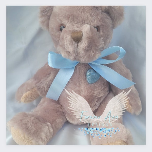 Memory bears, Ashes teddy bear keepsake, Memorial keepsake bears, teddy bear with ashes, teddy, soft toy urn,