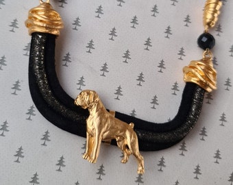 Boxer dog Chocker, Chocker dog pedant, Boxer jewerly, women chocker, chocker for dog lovers, women necklace