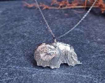 Pekingese necklace, Pekingese pendant, dog jewelry, Pekingese dog, dog necklace, custom jewerly necklace