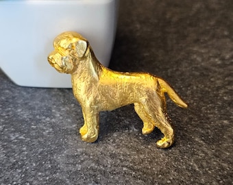 LAGOTTO ROMAGNOLO BROOCH Dog Made With 24k Gold Plated Pewter -Perfect Brooch Gift For Dog Lovers Or Special Occasions