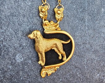 Curly necklace, Black Friday, Pendant Curly, Dog jewelry, Curly dog, dog necklace, custom jewerly necklace