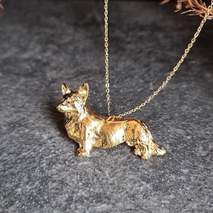 Corgi Cardigan necklace,  Pendant for Corgi Enthusiast, Dog Breed jewelry