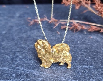 Tibetan Spaniel necklace, Tibetan Spaniel pendant, dog jewelry, Tibetan Spaniel dog, dog necklace, custom jewerly necklace