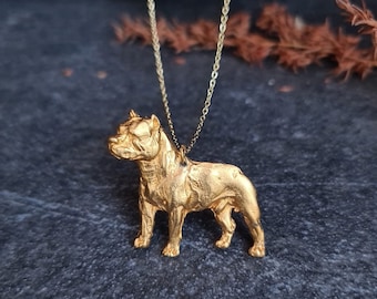 American staffordshire necklace, pendant American staffordshire, dog necklace, custom jewerly dogs