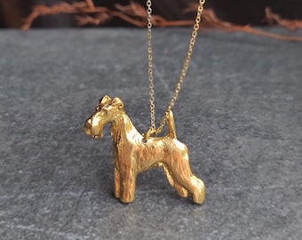 FOX TERRIER Pendant NECKLACE Gift For pet Lovers – Dog Pendant Charm Necklace Available With Gift Wrapping