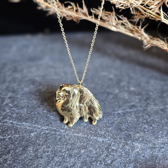 Pendentif Vintage Plaqué Or Petit et Charmant