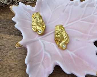 Shih tzu Earrings, women earrings, dog lovers gift, shih tzu jewel