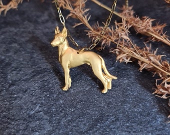 Ibizan Hound necklace, Pendant Ibizan Hound, Ibizan Hound art Dog, dog necklace, dog jewelry, custom jewerly necklace Ibizan Hound