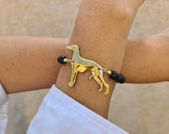 Whippet Bracelet, Whippet jewel, Dog bracelet for women, Whippet dog