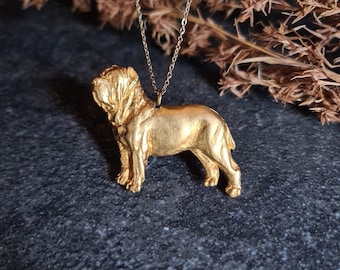 Neapolitan Mastiff necklace, Pendant Neapolitan Mastiff, Neapolitan Mastiff Dog, dog necklace, dog jewelry, custom jewerly necklace