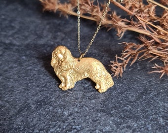 King Charles Spaniel necklace, Pendant King Charles Spaniel, King Charles Spaniel Dog, dog necklace, dog jewelry, custom jewerly necklace