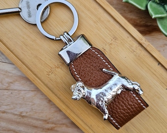 JACK RUSSELL Terrier KEYCHAIN – Silver-Plated Dog Breed Keyring - Perfect Gift For Pet Lover – Pet Memorial Keepsake Gift Wrapping Available
