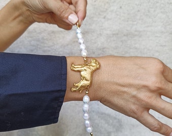 Bullmastiff Bracelet, Bullmastiff Dog, Dog bracelet for women