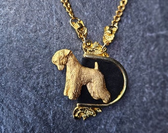 Soft coated necklace, Soft coated Hound, Dog jewelry, Soft coated dog, dog necklace, custom jewerly necklace