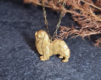 Japanese Chin necklace, Pendant Japanese Chin, Japanese Chin Dog, dog necklace, dog jewelry, custom jewerly necklace Japanese Chin